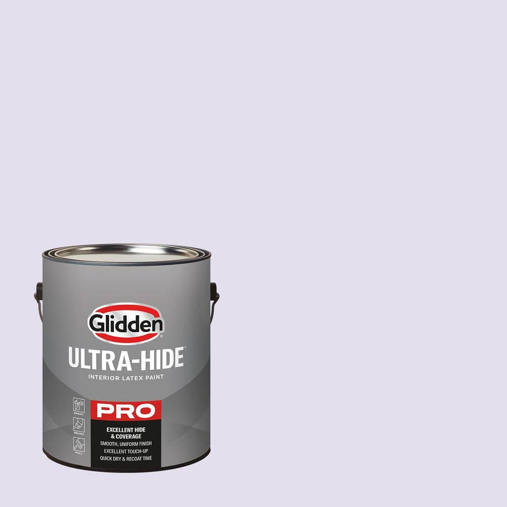 Glidden Ultra-Hide 1 gal. PPG1248-3 Velvet Scarf Eggshell Interior Paint (1)