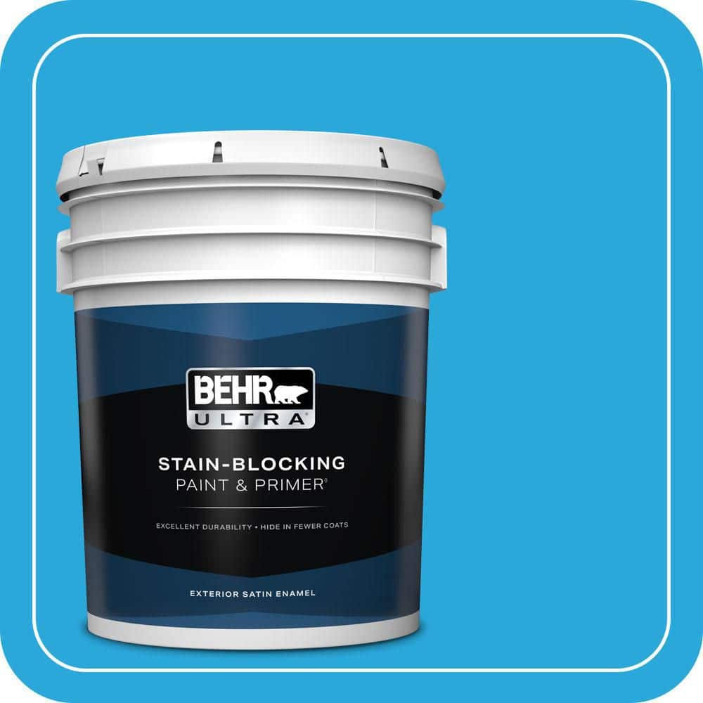 BEHR ULTRA 5 gal. #MQ4-56 El Capitan Satin Enamel Exterior Paint & Primer