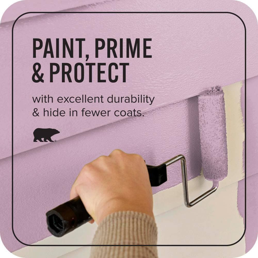 BEHR ULTRA 1 qt. #690D-4 Taste of Berry Satin Enamel Exterior Paint & Primer (3)