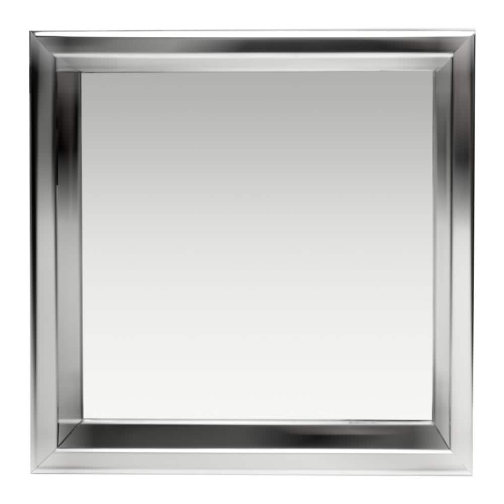 ALFI BRAND 12 in. x 12 in. x 4 in. Niche in Polished Stainless Steel (3)