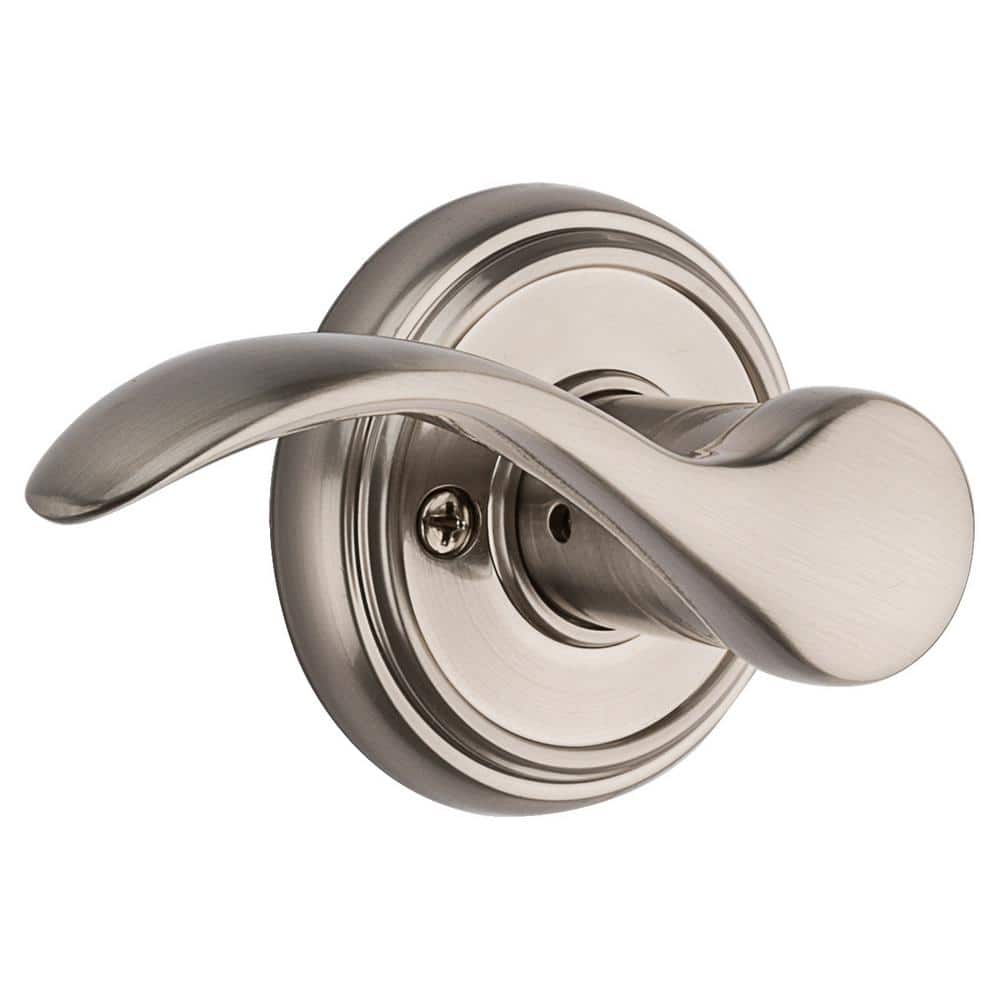 Baldwin Prestige Tobin Satin Nickel Left-Handed Dummy Door Handle