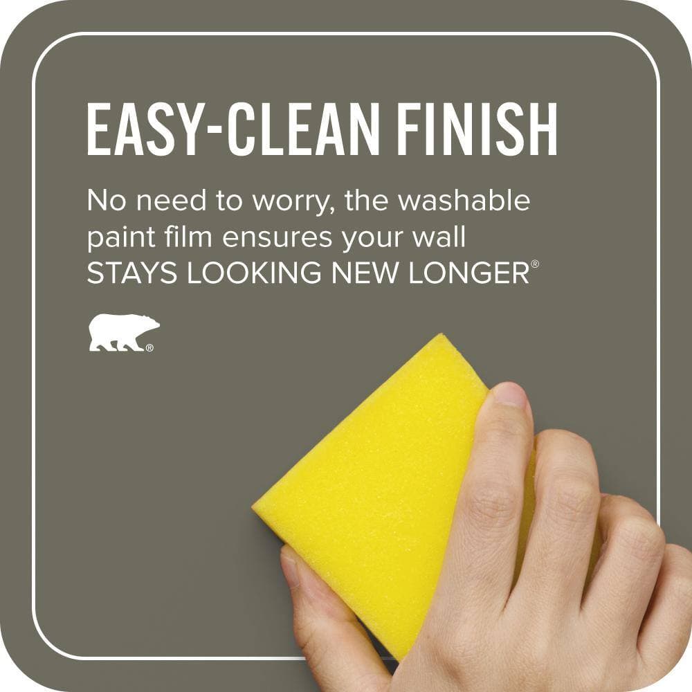 BEHR ULTRA 1 gal. #N370-6 Gladiator Gray Extra Durable Flat Interior Paint & Primer (4)