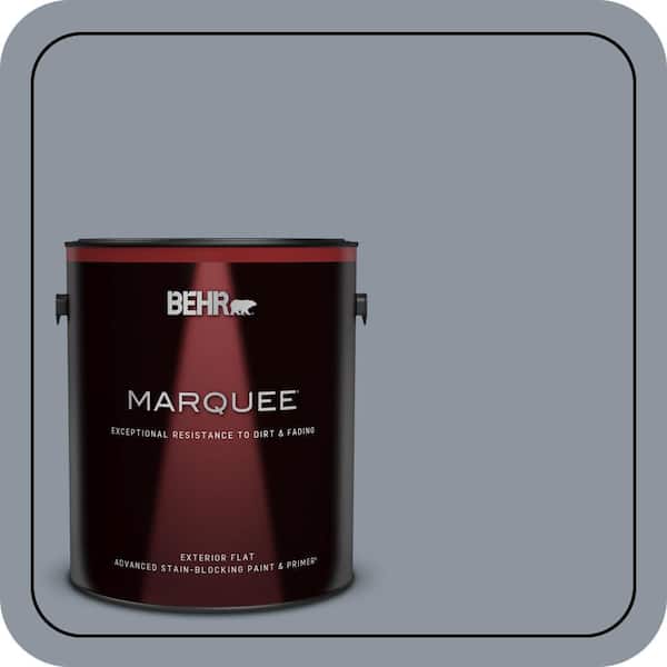 BEHR PREMIUM PLUS #750F-4 Raging Sea Enamel & Primer Color Sample (3)