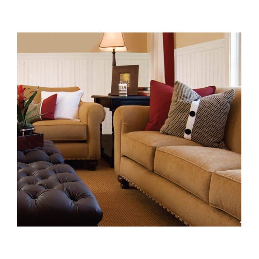 Unbranded 28 sq. ft. MDF Cape Cod Wainscot Planks (3 Packages Per Box) (2)