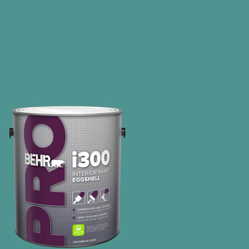 BEHR PRO 1 gal. #500D-6 Mirage Lake Eggshell Interior Paint