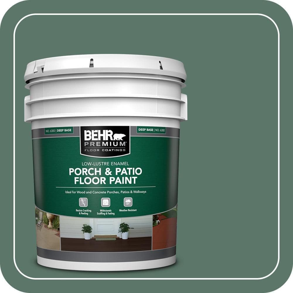 BEHR PREMIUM #S420-6 Textured Low-Lustre Enamel Interior/Exterior Porch and Patio Anti-Slip Floor Paint (1)