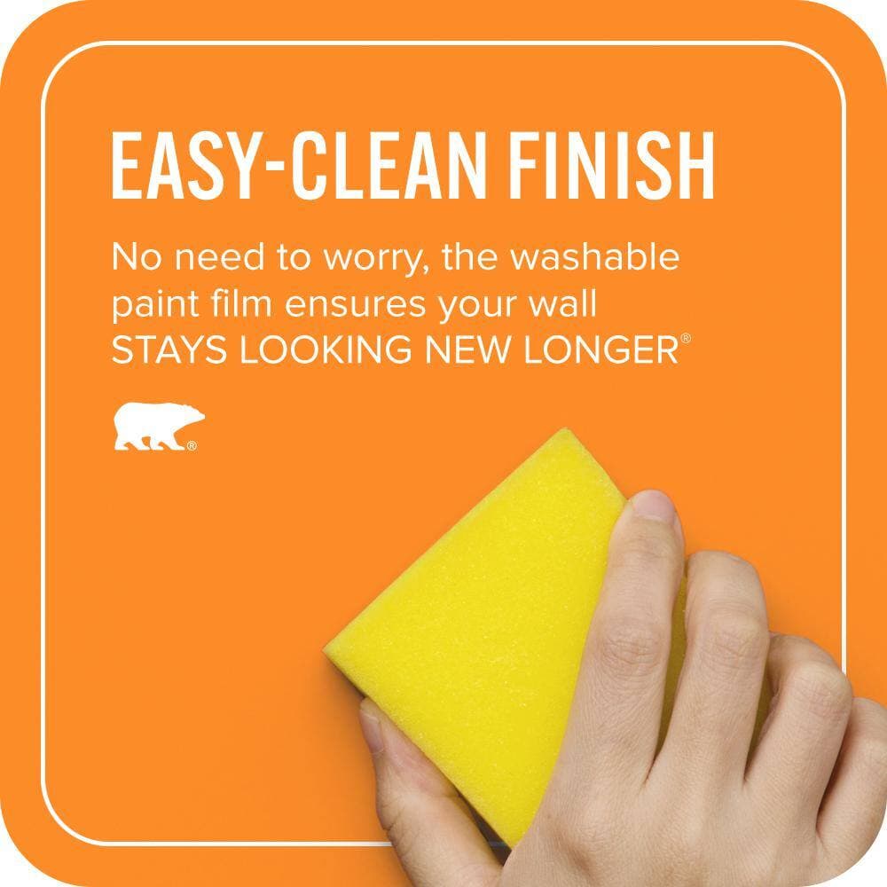 BEHR ULTRA 1 gal. #S-G-280 Mango Madness Extra Durable Flat Interior Paint & Primer (4)