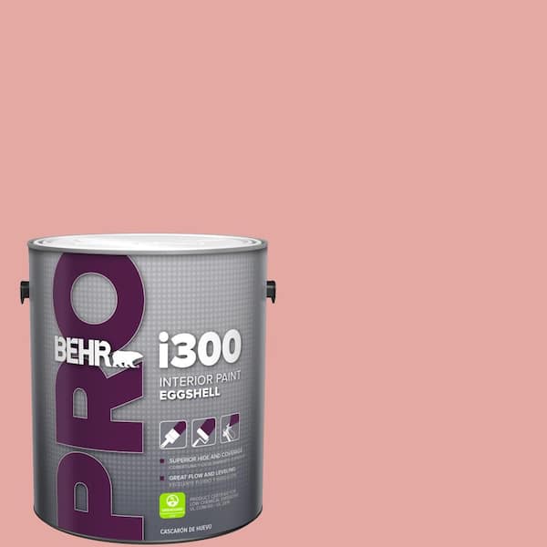 BEHR PRO 1 gal. #MQ4-03 Coral Fountain Eggshell Interior Paint