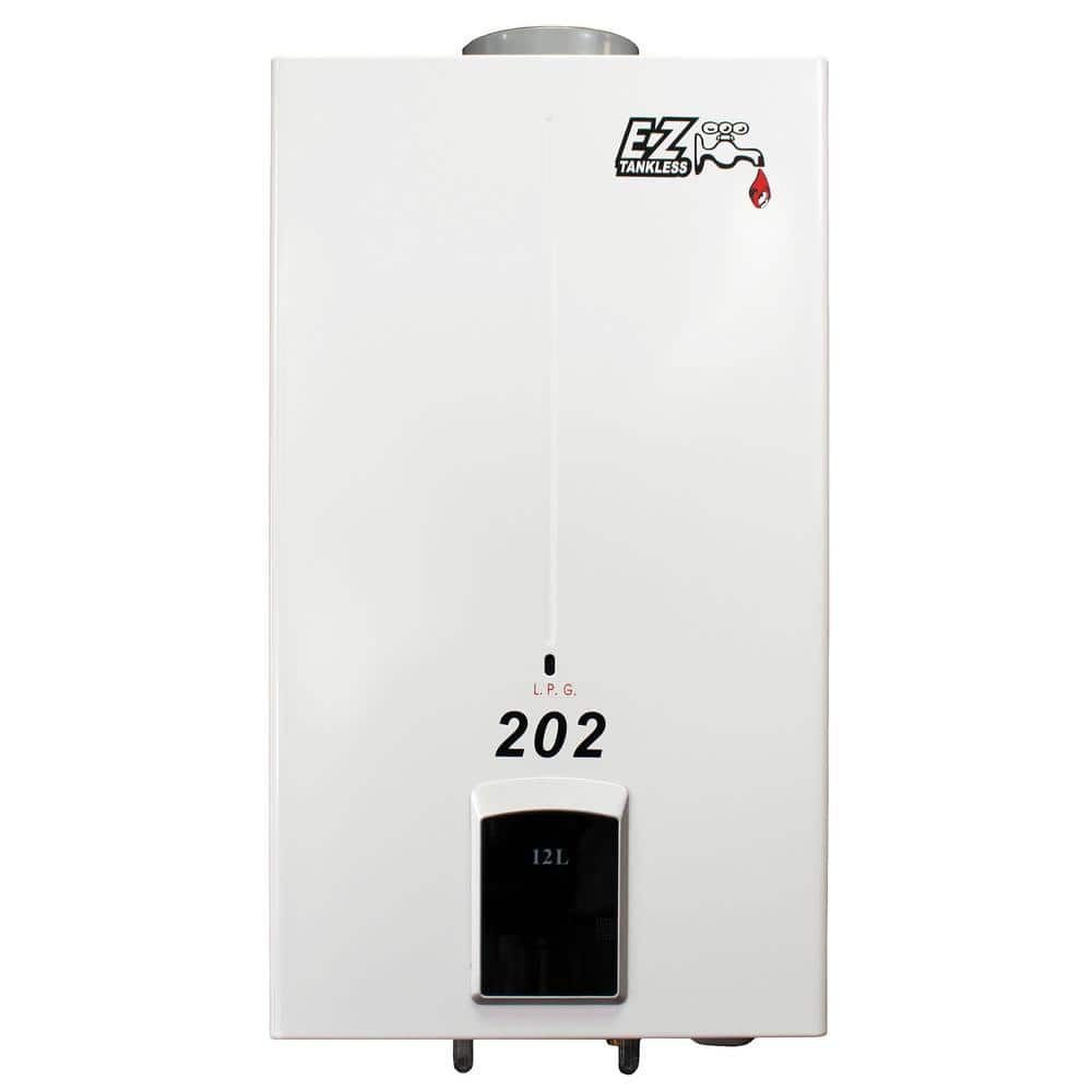 EZ Tankless 202 4.0 GPM 85,000 BTU Propane Gas Portable Tankless Water Heater