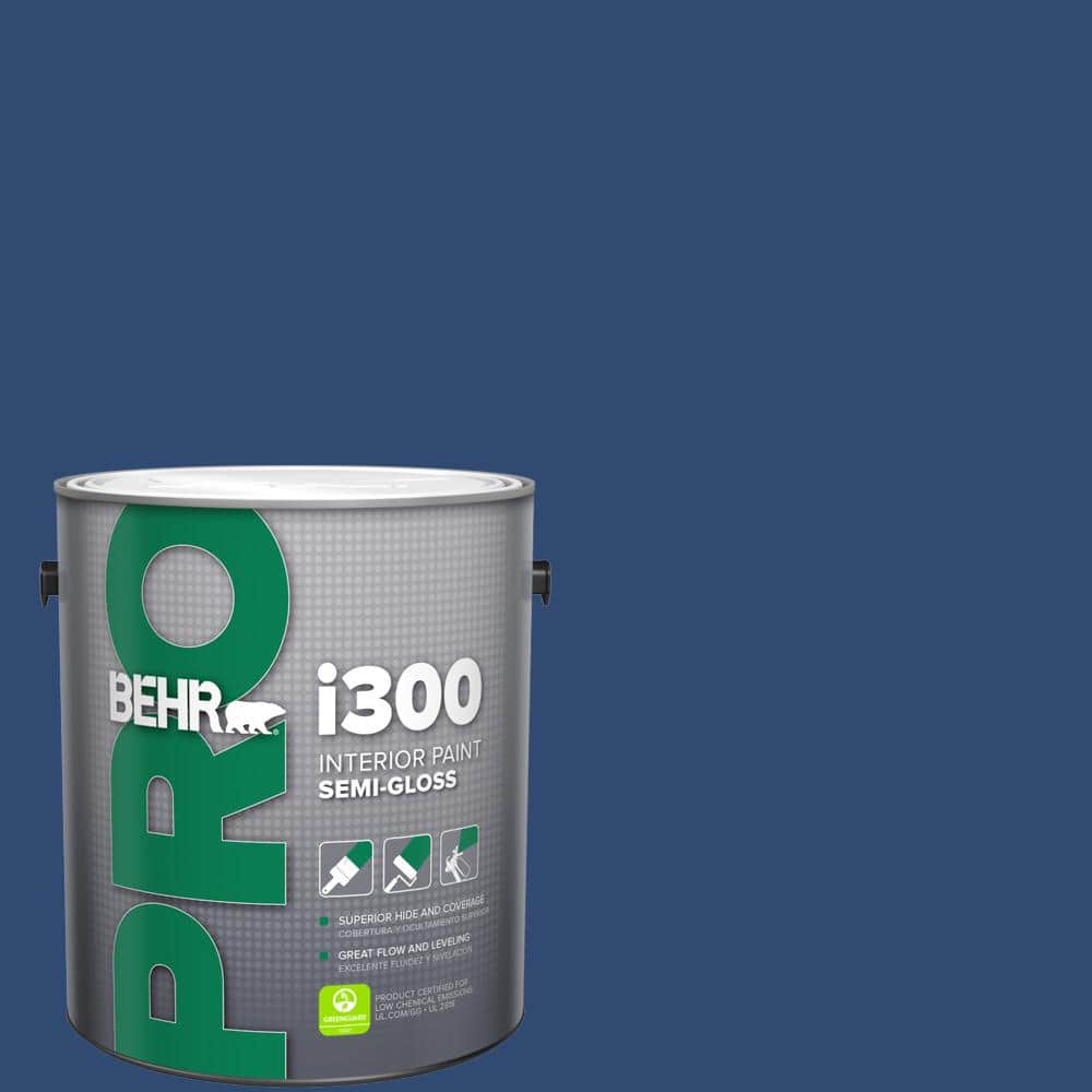 BEHR PRO 1 gal. #S-H-590 Sailboat Semi-Gloss Interior Paint