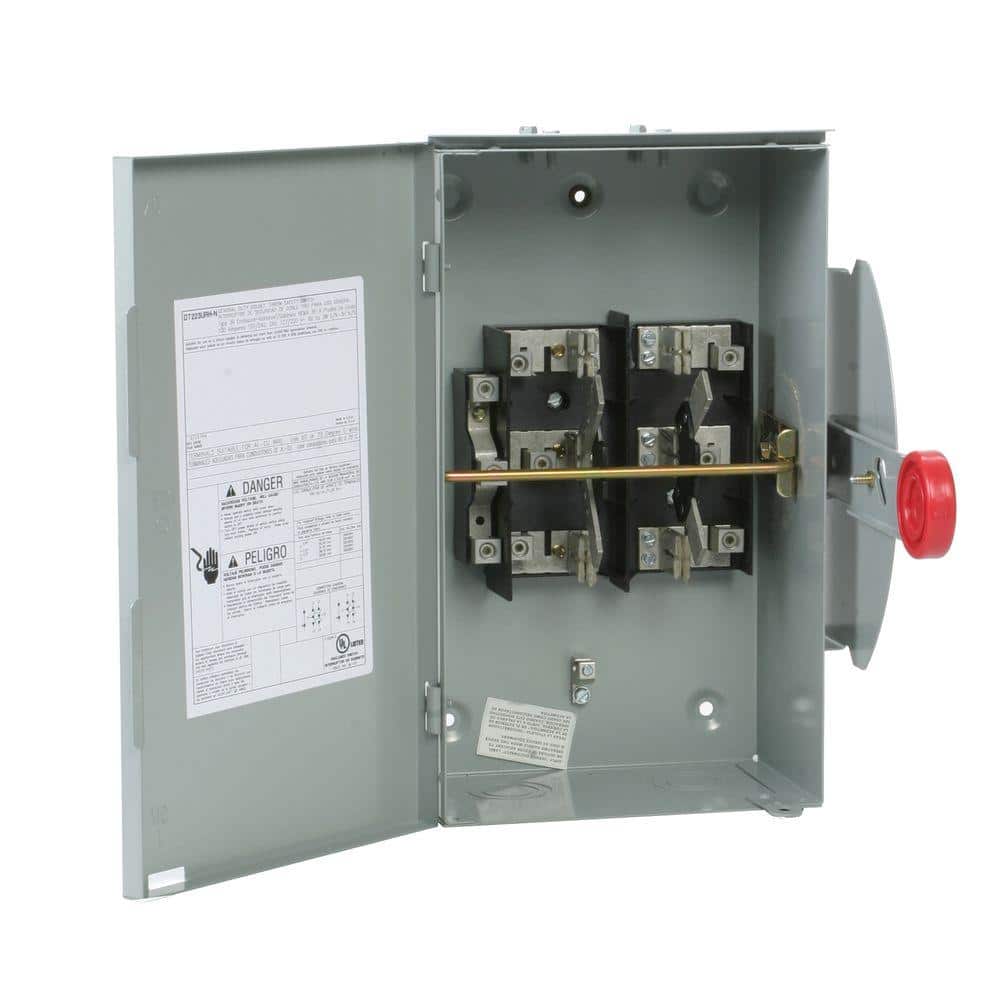 Eaton 100 Amp 240-Volt Non-Fused General-Duty Double-Throw Manual Safety Switch (2)