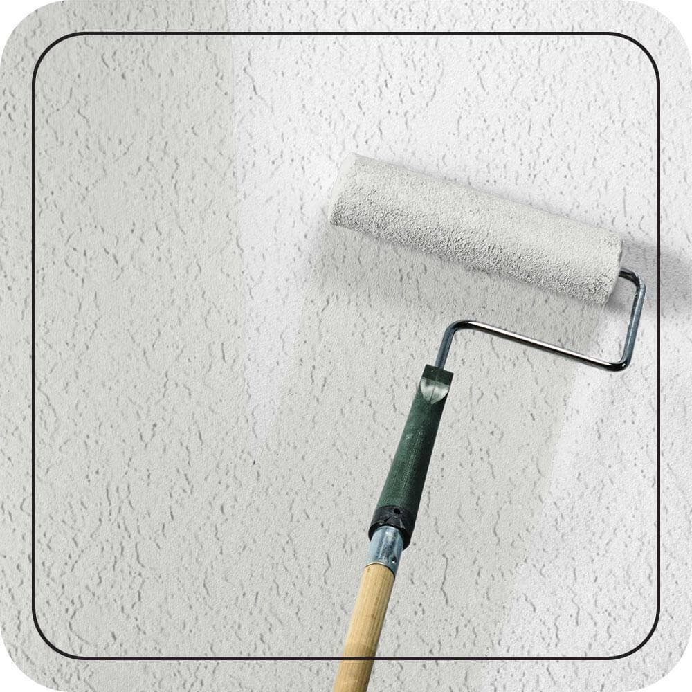 BEHR PREMIUM 5 gal. #BL-W13 Silver Polish Elastomeric Masonry, Stucco and Brick Exterior Paint (3)