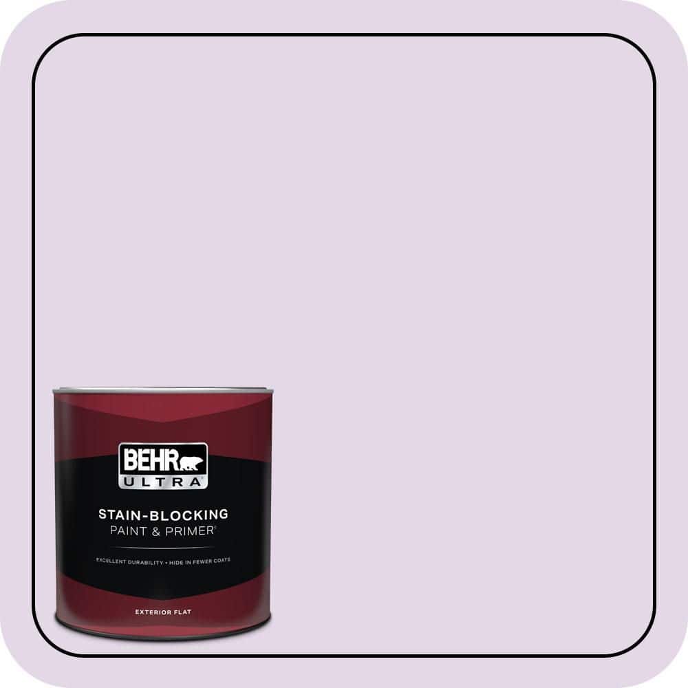 BEHR ULTRA 1 Qt. #660A-2 Chateau Rose Flat Exterior Paint & Primer