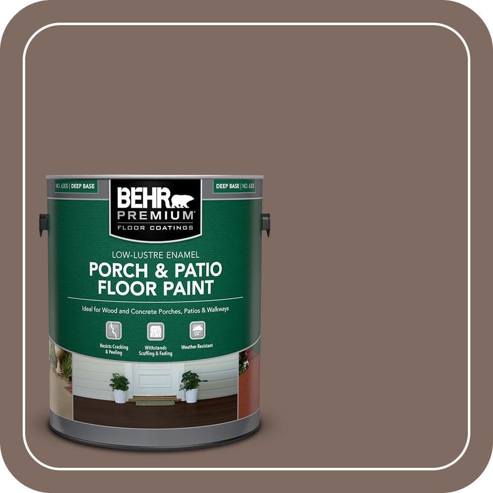 BEHR PREMIUM #N180-6 Textured Low-Lustre Enamel Interior/Exterior Porch and Patio Anti-Slip Floor Paint (1)