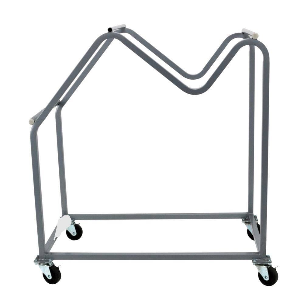 HAMPDEN FURNISHINGS Jody Series 1375 lbs. Weight Capacity Powder Coated Steel Stack Chair Dolly with Casters (2)