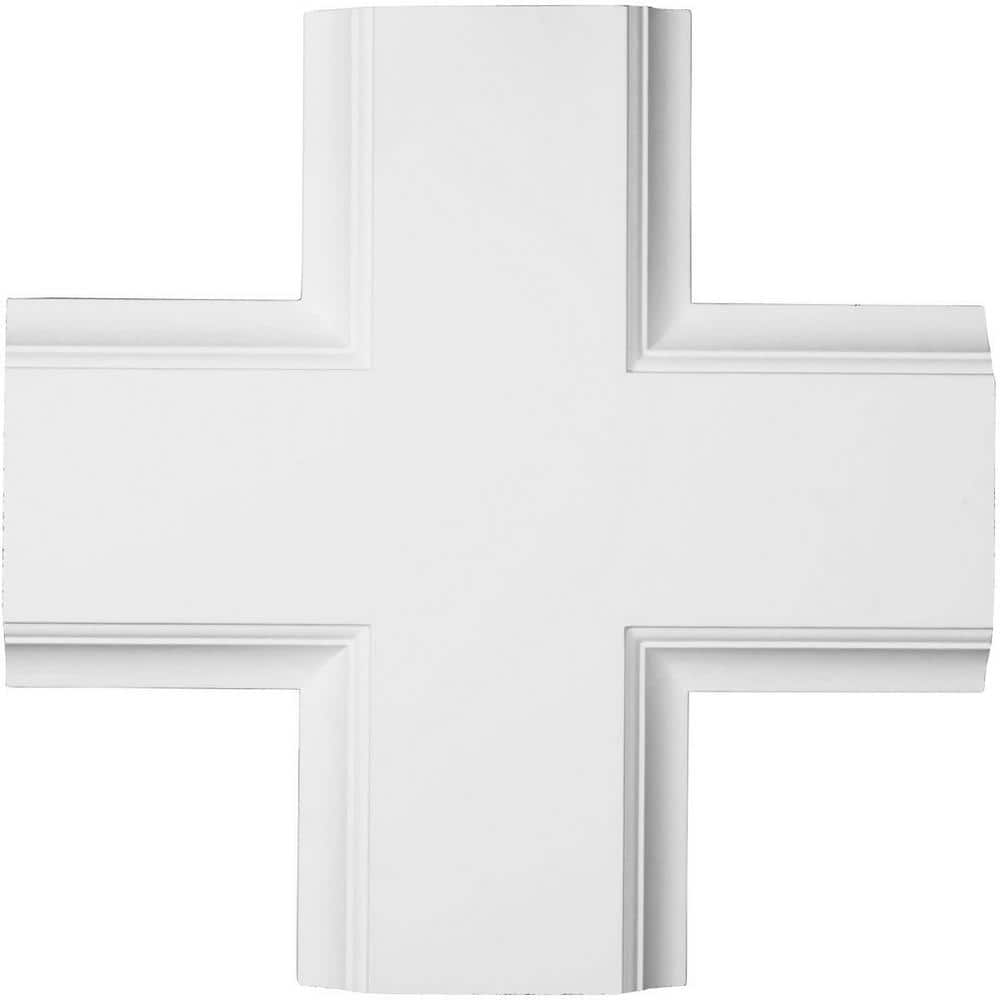 Ekena Millwork 20 in. Inner Cross Intersection for 8 in. Traditional Coffered Ceiling System (1)