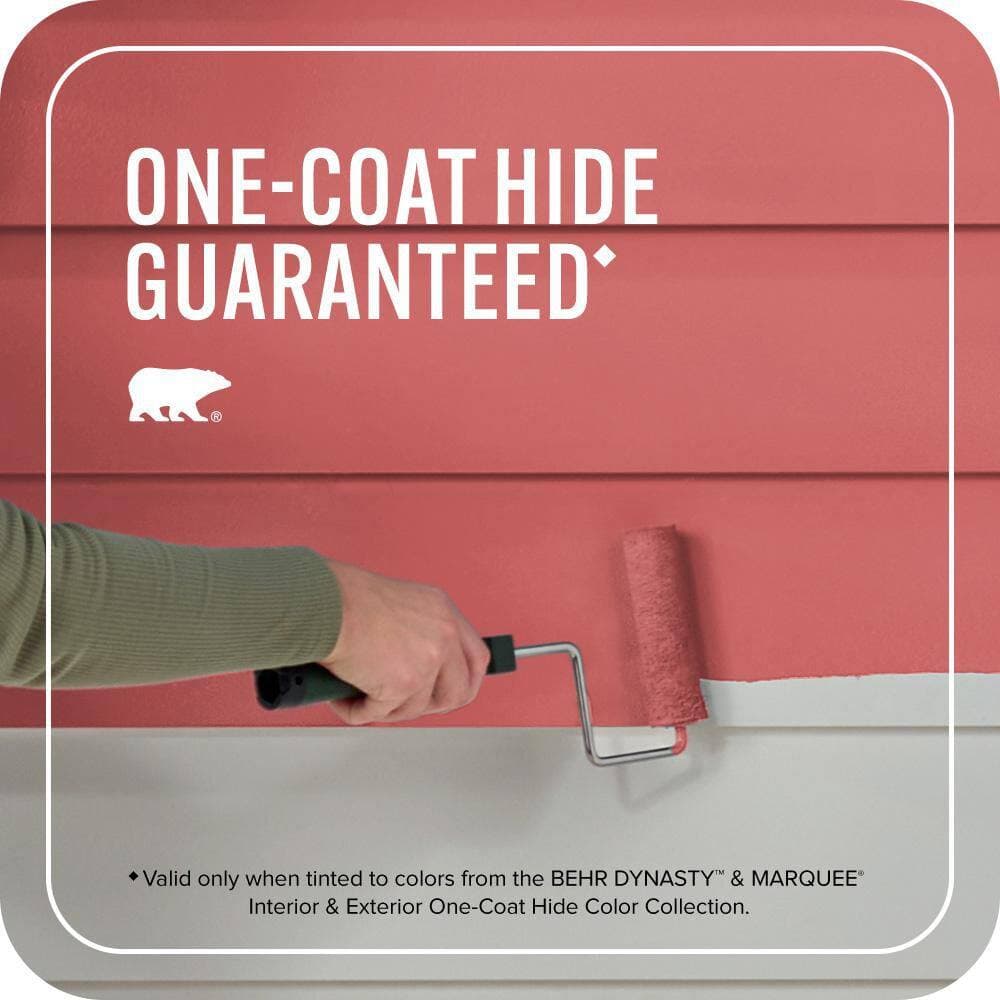 BEHR MARQUEE 1 gal. #P160-5 Pinkadelic Satin Enamel Exterior Paint & Primer (3)