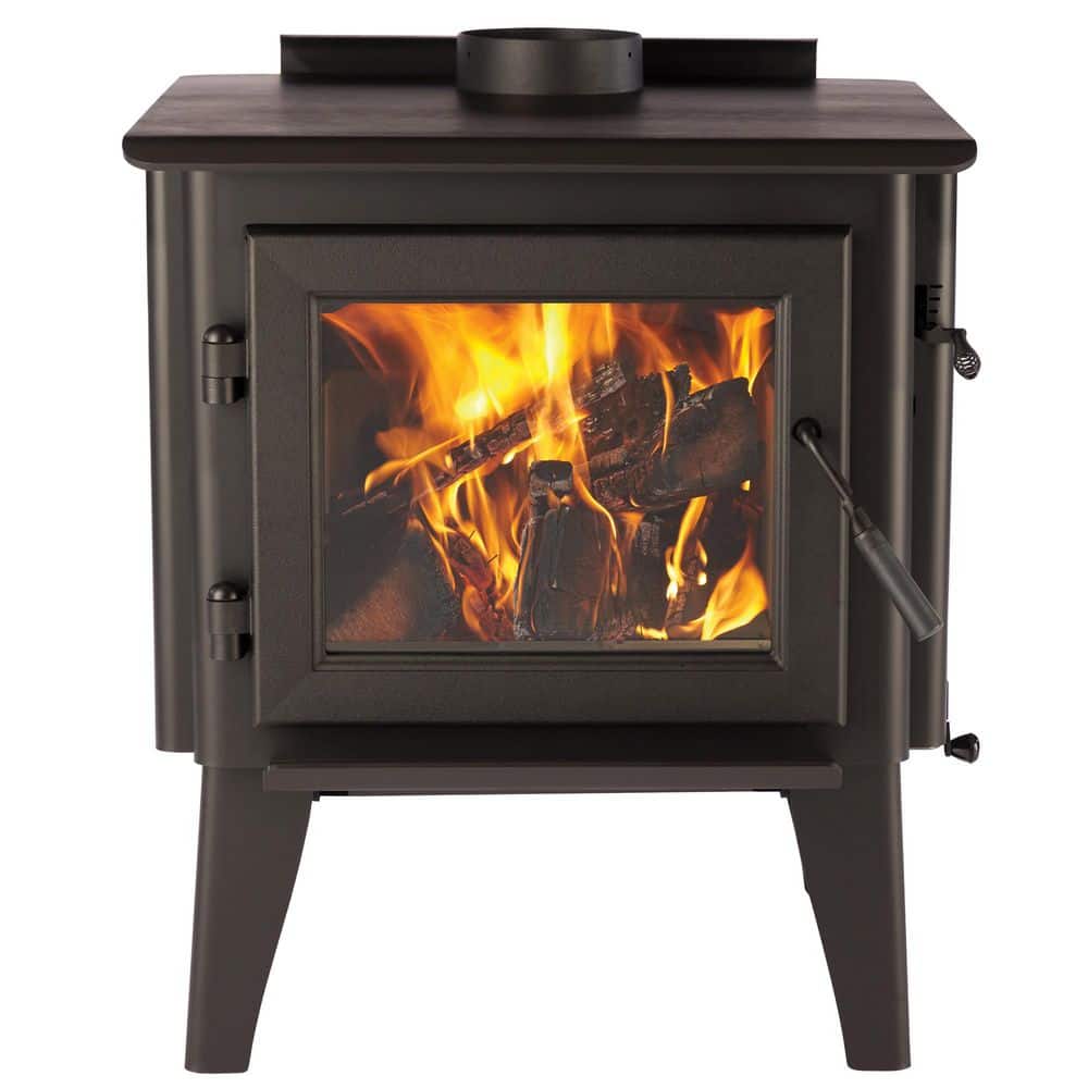 Forge & Flame WoodPro 200 2600 sq. ft. EPA Certified Steel Wood Stove w/ Smart Air Control