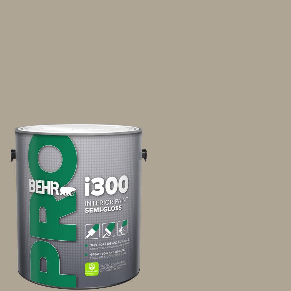 BEHR PRO 1 gal. #MQ2-52 Roadside Semi-Gloss Interior Paint