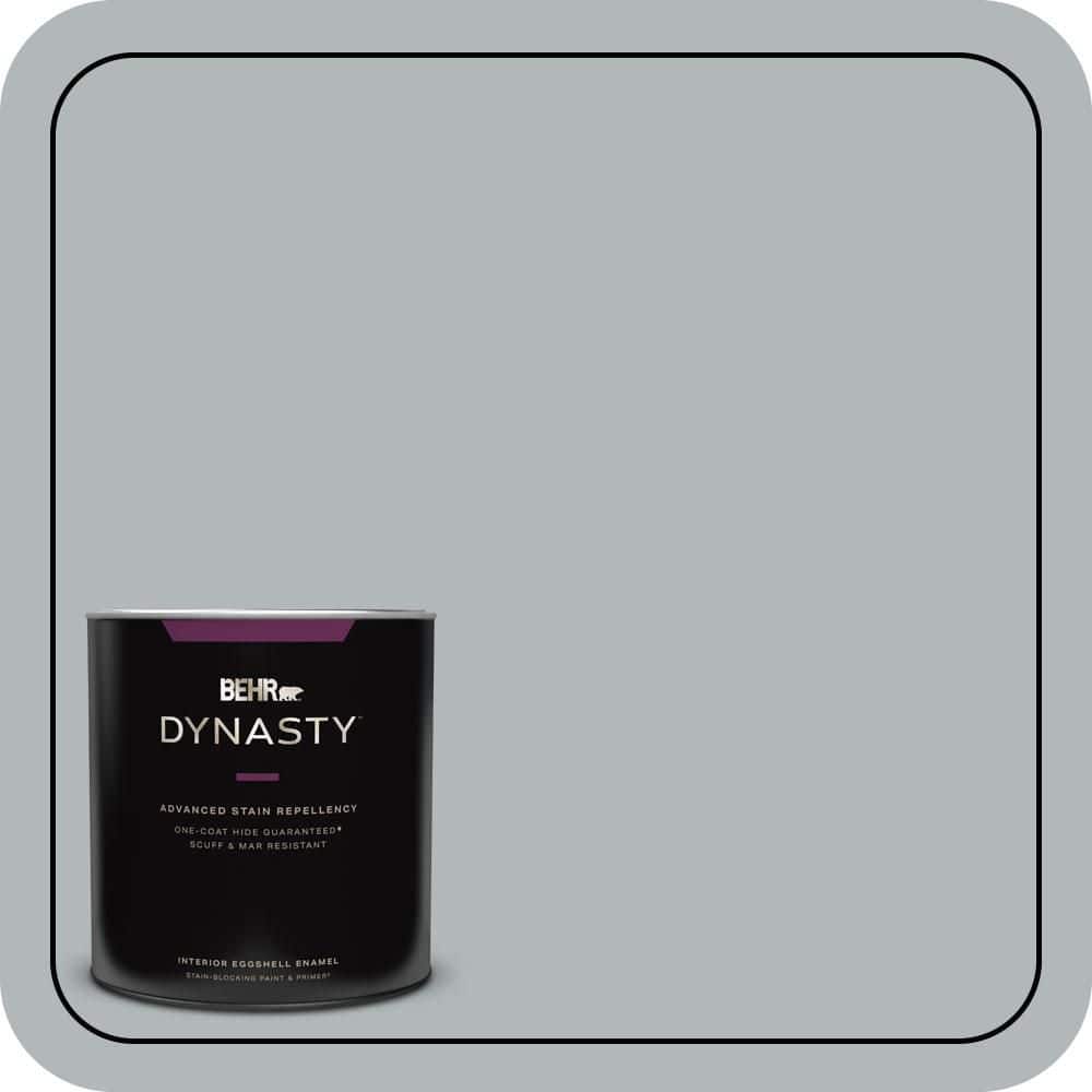 BEHR DYNASTY 1 qt. #N450-3 Meteor Shower Eggshell Enamel Interior Stain-Blocking Paint & Primer