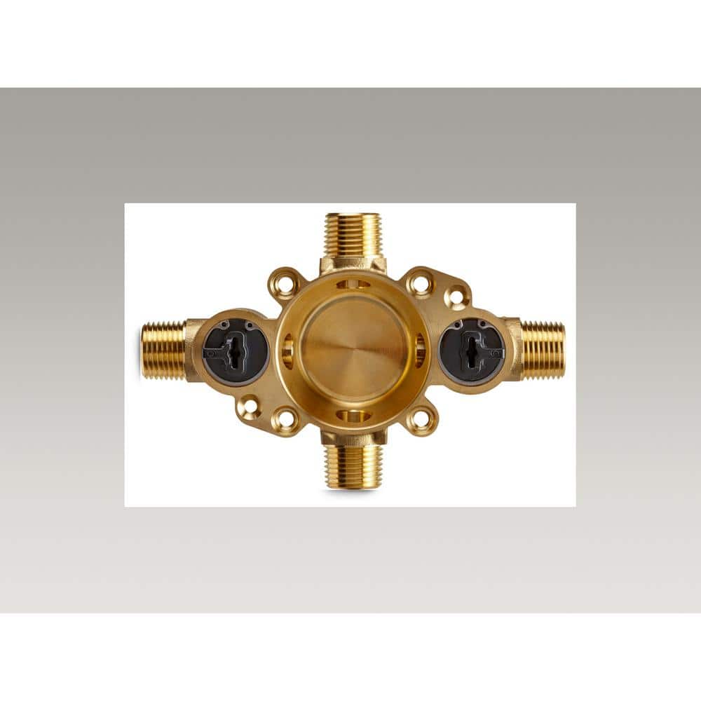 KOHLER Rite-Temp Pressure-Balancing Valve Body and Cartridge Kits with Service Stops (2)