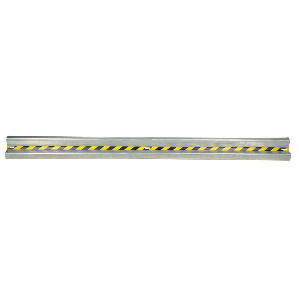 Vestil 144 in. Galvanized Steel Guard Rail (1)