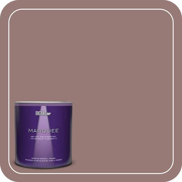 BEHR PREMIUM PLUS #130F-5 Mushroom Basket Enamel & Primer Color Sample (3)