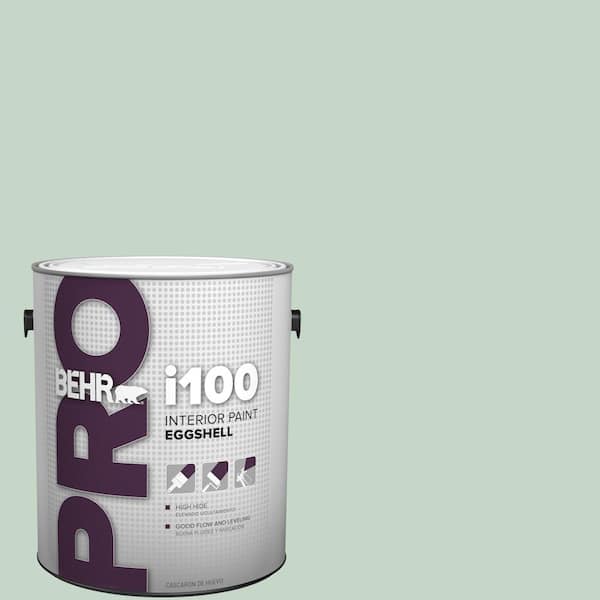 BEHR PRO 1 gal. #S410-2 New Moss Eggshell Interior Paint (2)