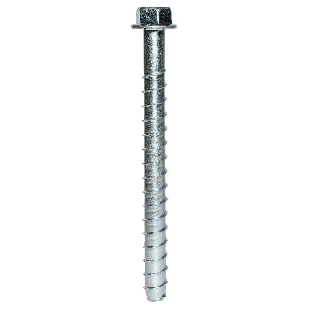Simpson Strong-Tie Titen HD 1/2 in. x 6-1/2 in. Zinc-Plated Heavy-Duty Concrete and Masonry Screw Anchor (20-Piece)