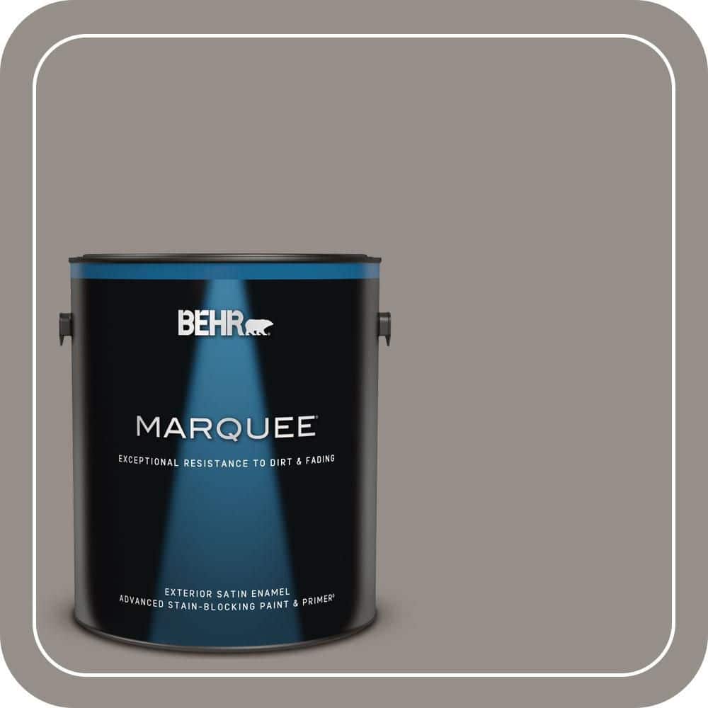 BEHR MARQUEE 1 gal. #QE-59 Water Tower Satin Enamel Exterior Paint & Primer