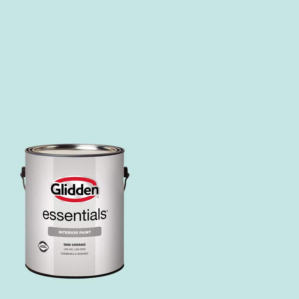 Glidden Essentials 1 gal. PPG1231-2 Swan Lake Eggshell Interior Paint