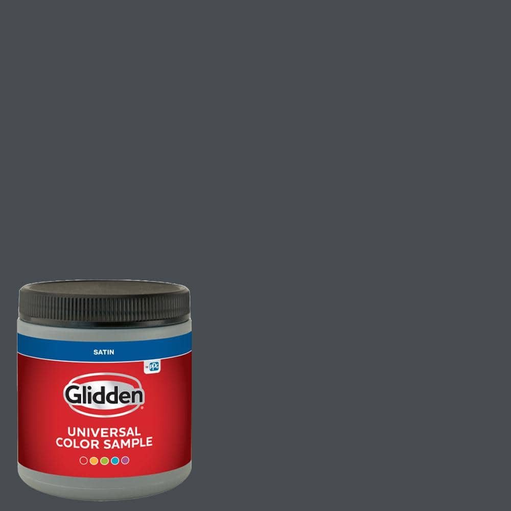 Glidden 8 oz. PPG1037-7 Witchcraft Satin Interior Paint Sample (1)