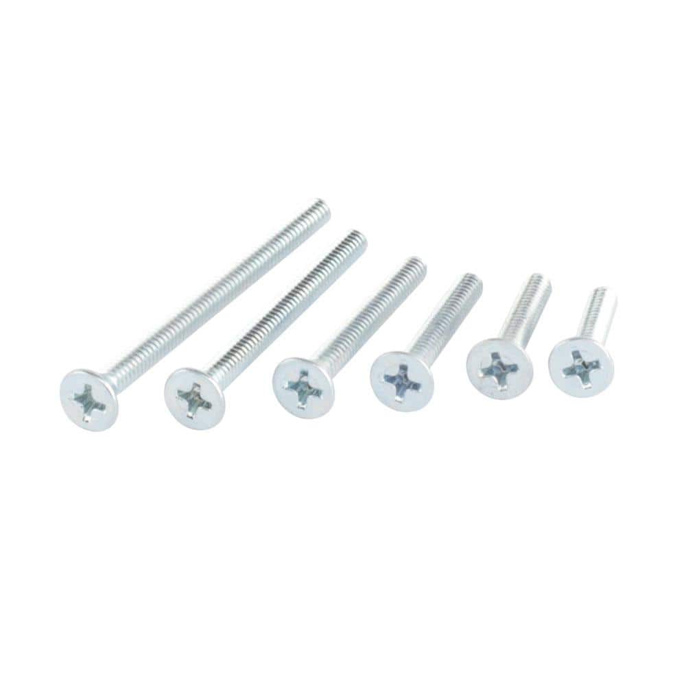 Commercial Electric 6/32 Assorted Flat Headed Phillips Screw Kit (120 per Case) (2)
