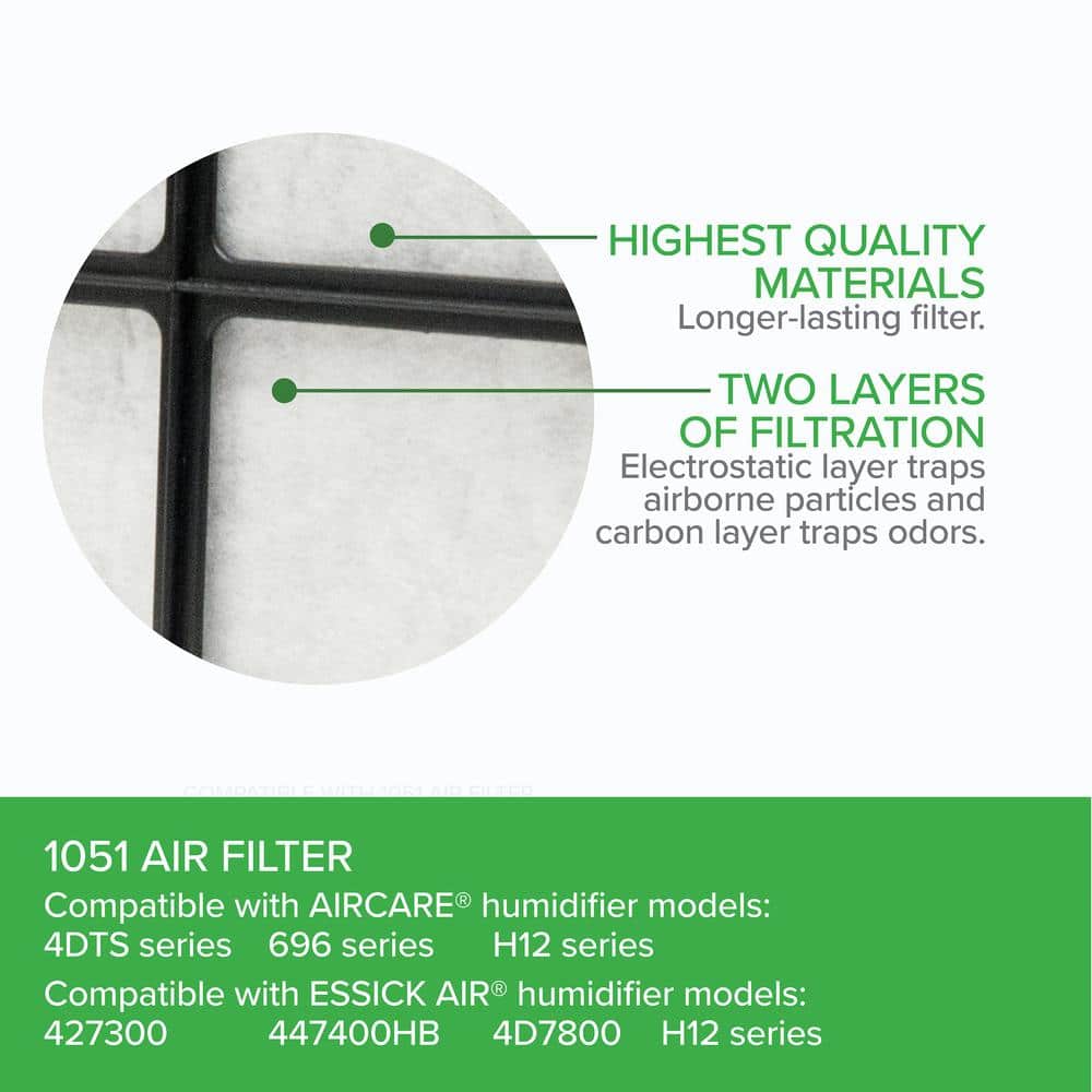 Humidifier Air Filter Compatible with AIRCARE 4DTS Series, 696 Series & H12 Series Humidifiers (2)