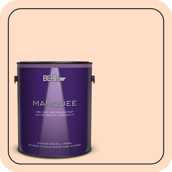 BEHR PREMIUM PLUS 5 gal. #260C-2 Salmon Creek Semi-Gloss Enamel Low Odor Interior Paint & Primer (2)