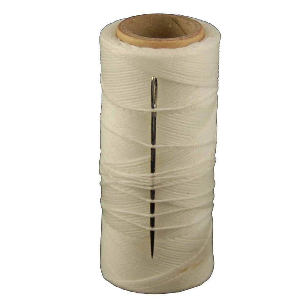 T.W. Evans Cordage 2 oz. Wax Sail Kit with Needle in White