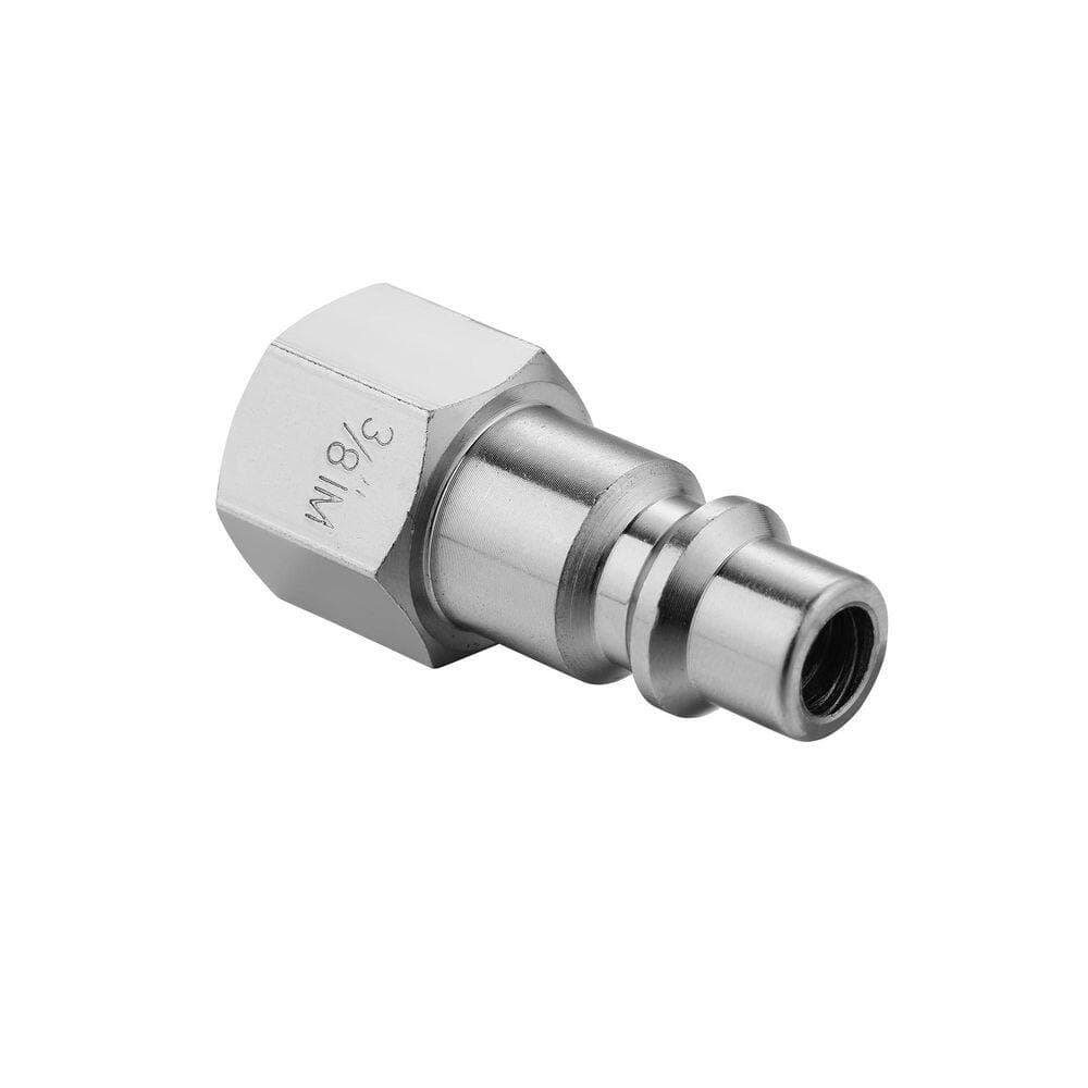 DEWALT 3/8 in. FNPT x 3/8 in. Body Industrial Plug 2 Pack (3)