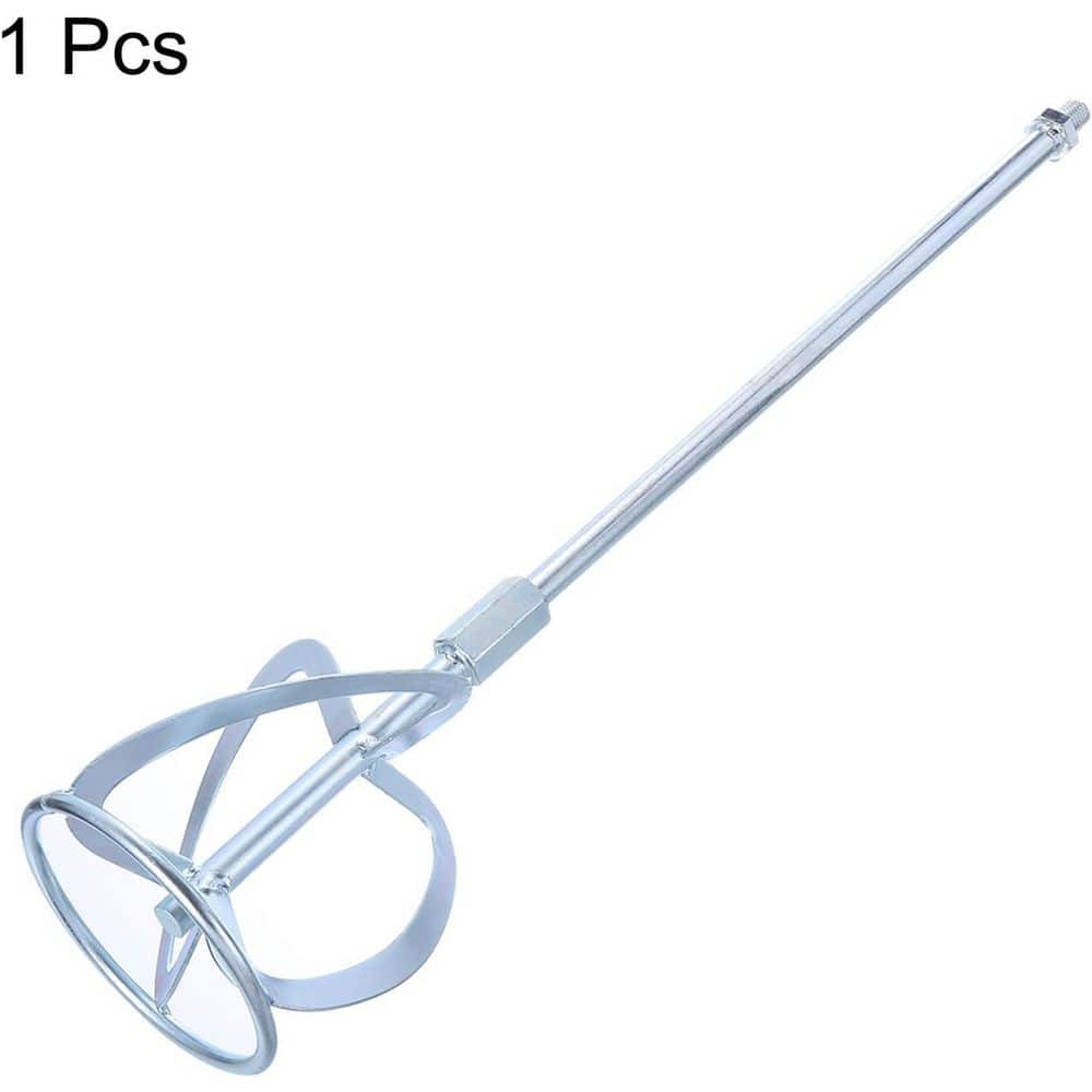 KIWDZFU 23.2 Concrete Mixing Paddle Paint Mixer Drill Attachment for Cement Resin Epoxy with S-Shaped Blades (2)