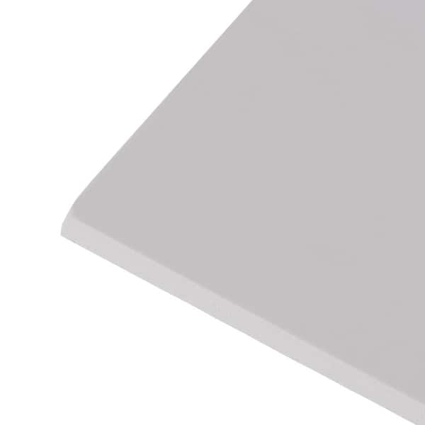 Unbranded 24 in. x 36 in. x 0.118 in. Scratch Resistant Cuttable White Foam Project Board (2)