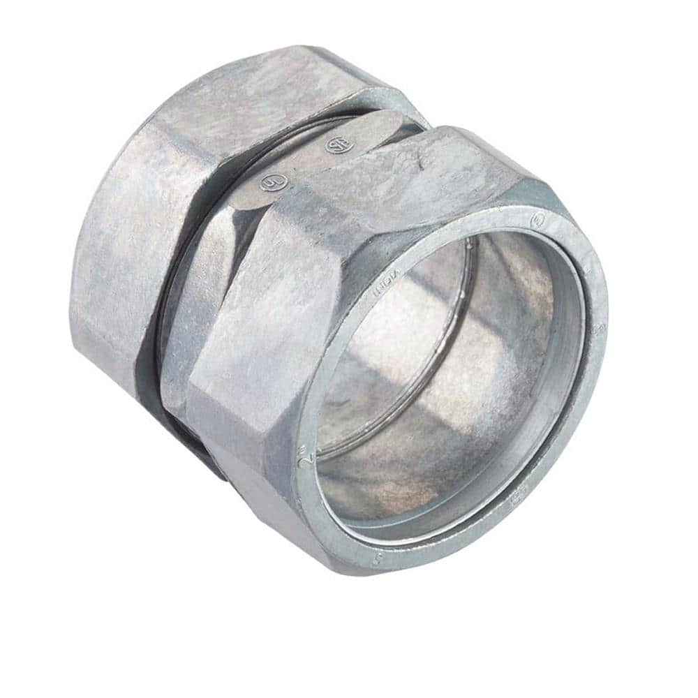 Halex Standard Fitting Zinc Electrical Metallic Tube Compression Couplings (1)