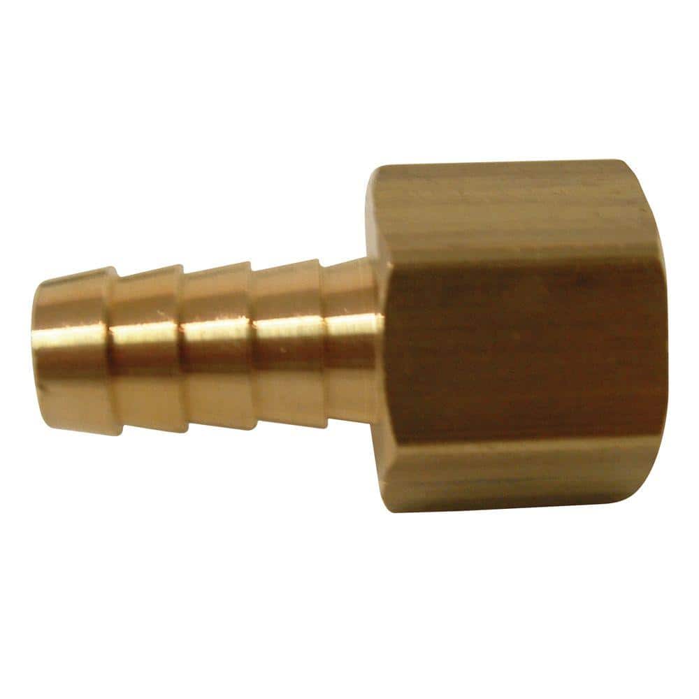 Everbilt 1/4 in. Barb 1/4 in. FIP Brass Adapter Fitting (1)