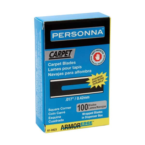 Personna 1/8 in. Carpet Blades (100-Count)