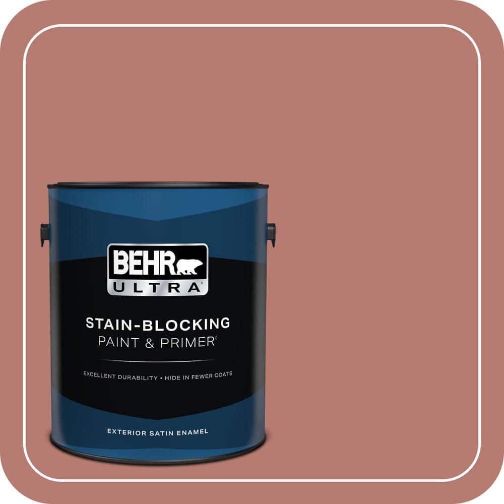 BEHR ULTRA 1 gal. #PPU2-10 Heirloom Satin Enamel Exterior Paint & Primer