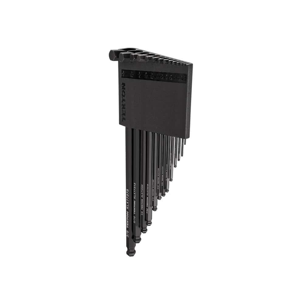 TEKTON Short Arm Ball End Hex L- Key Set with Holder, 13-Piece (0.050 in. to 3/8 in.) (2)