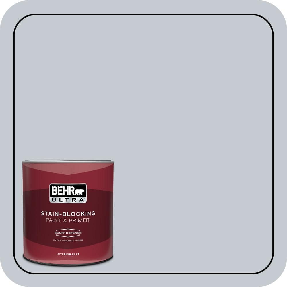BEHR ULTRA 1 qt. #MQ5-18 Paparazzi Flash Extra Durable Flat Interior Paint & Primer