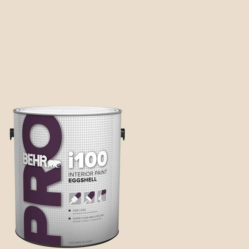 BEHR PRO 1 gal. #YL-W12 Antique White Eggshell Interior Paint (1)