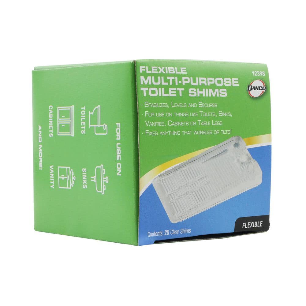 DANCO Flexible Clear Multi-Purpose Plumbers Shims (25-Pack) (2)