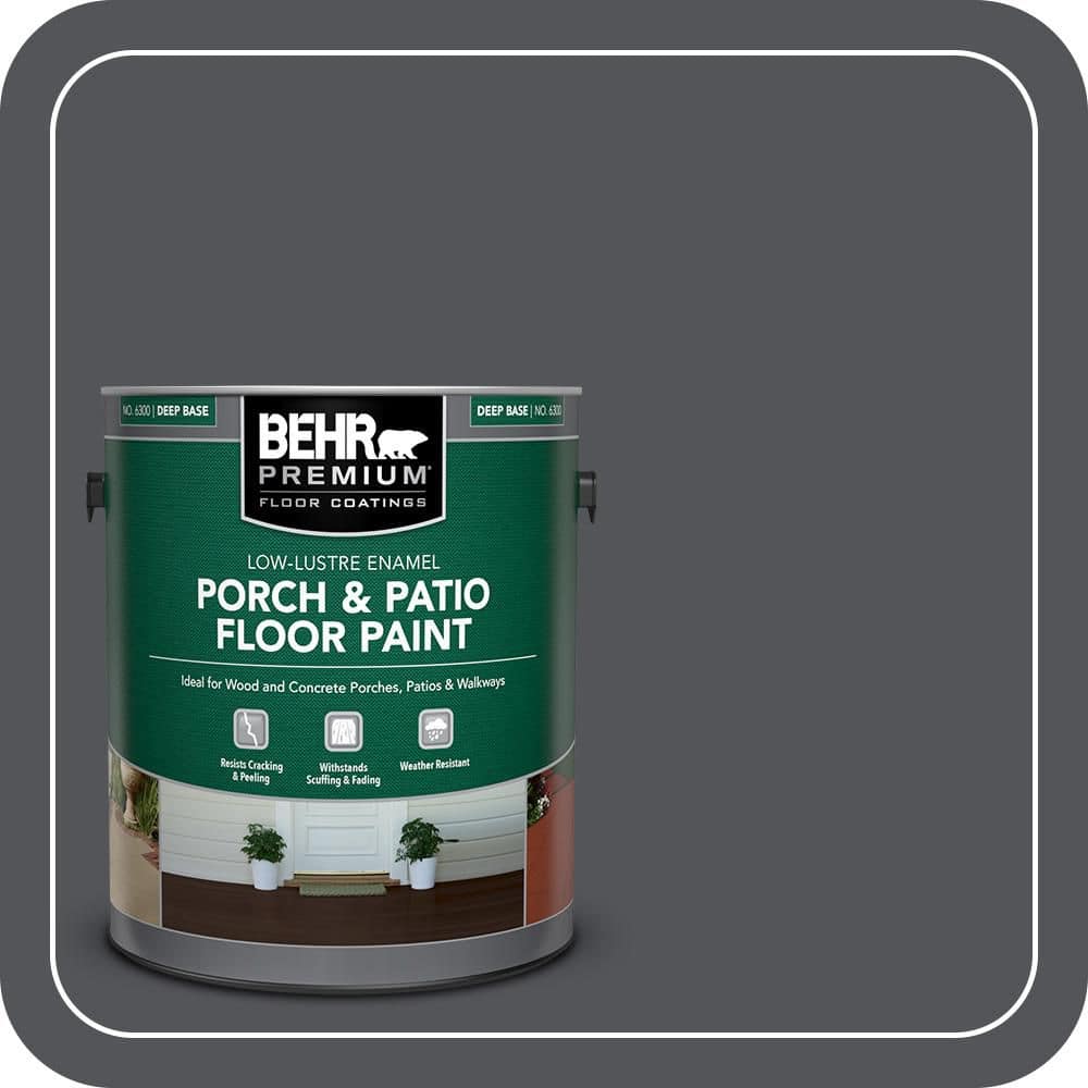 BEHR PREMIUM #N510-6 Textured Low-Lustre Enamel Interior/Exterior Porch and Patio Anti-Slip Floor Paint