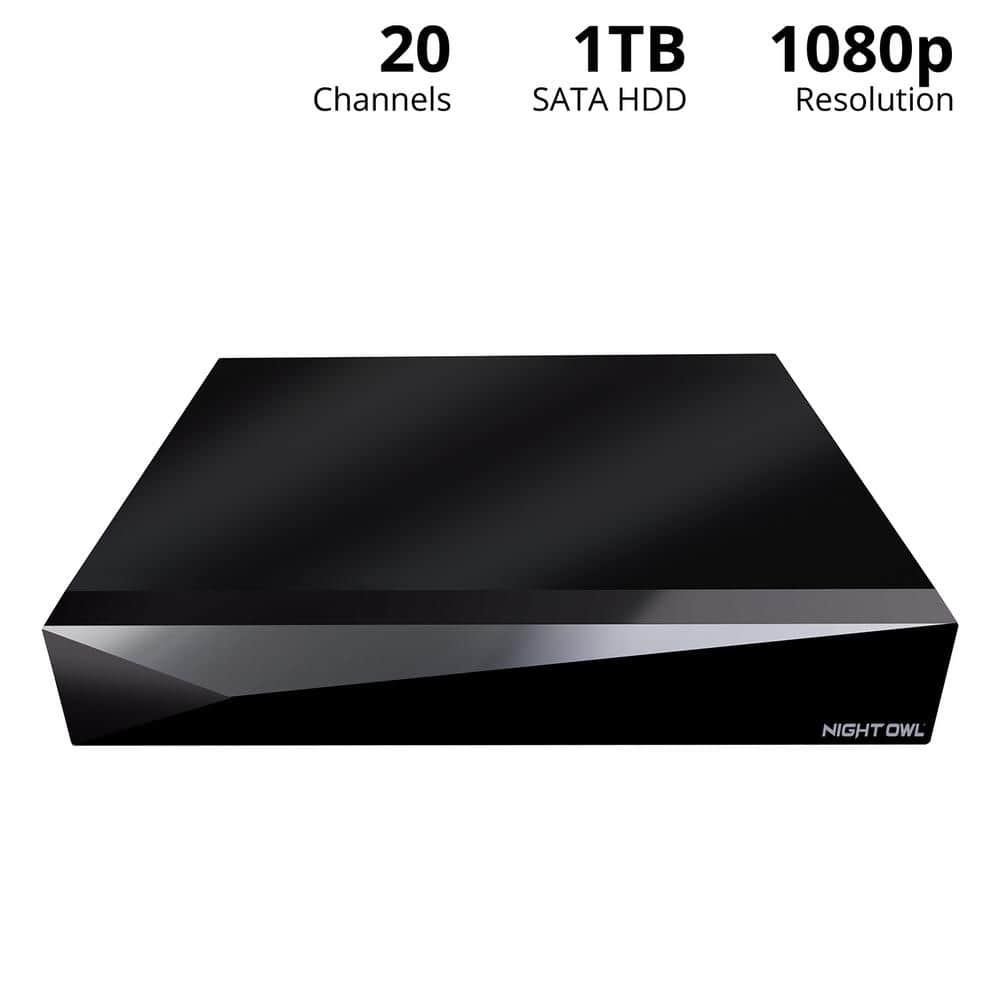 Night Owl 20-Channel 1080p Wired Plug-In Security DVR with 1TB Hard Drive (Add up to 20 Total Devices) (3)