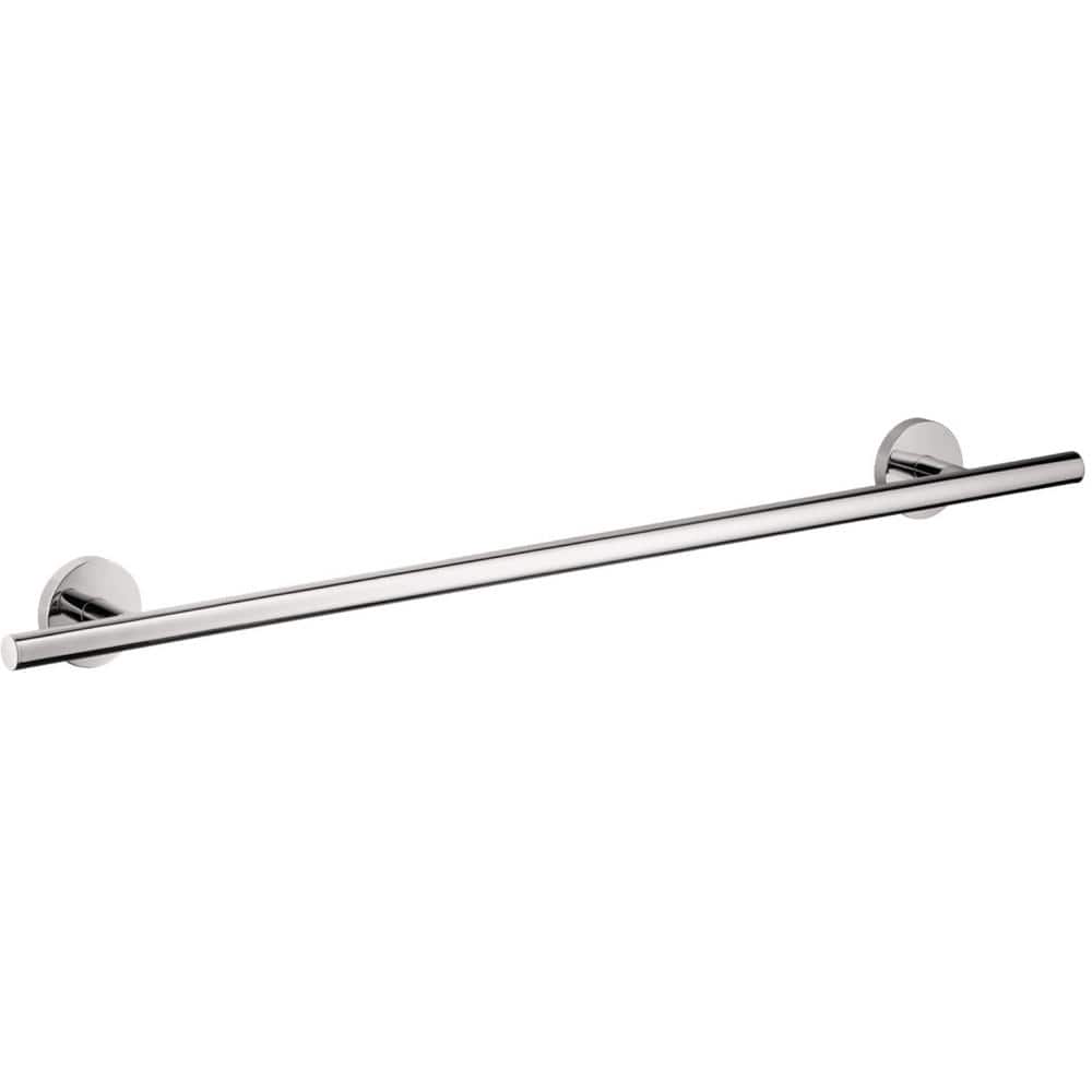 Hansgrohe Logis 24 in. Towel Bar in Chrome (1)